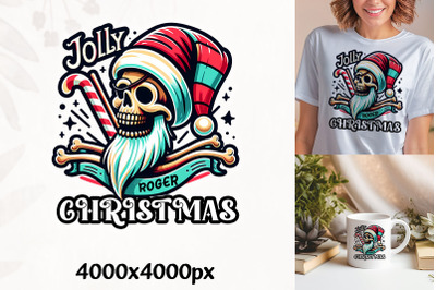 Jolly Roger Festive PNG