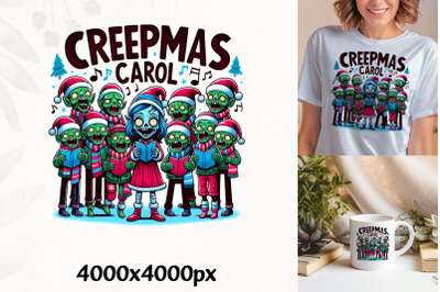 Elf Creepmas Carol Art PNG