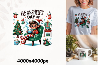 Elf Merry Crytmas Design