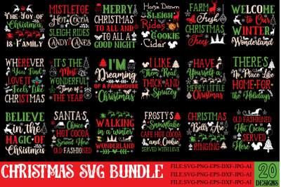 Christmas SVG Bundle&2C;Christmas Signs Bundle&2C;christmas Big sale Designs