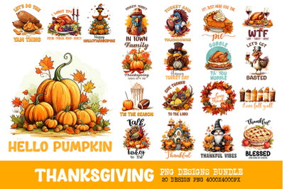 Autumn Thanksgiving Design Bundle
