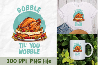 Gobble Turkey Feast PNG