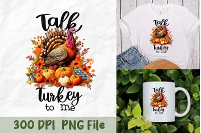 Talk Turkey to Me PNG