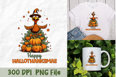 Halloween Christmas Turkey PNG