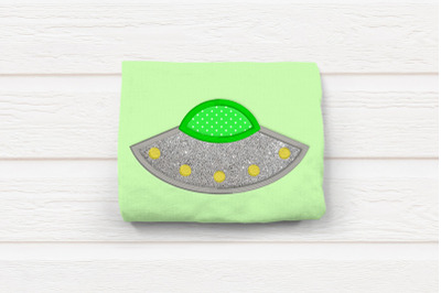 UFO | Applique Embroidery