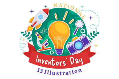 13 National Inventors Day Illustration