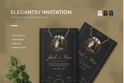Elegantsy - Wedding Invitation