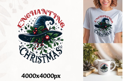 Enchanting Christmas Hat Graphic