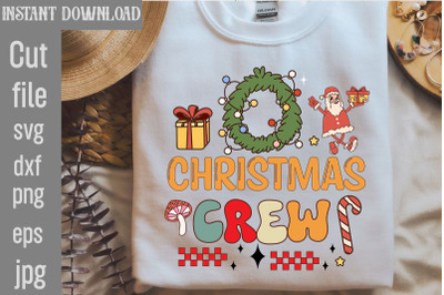 Christmas Crew &2C;Retro Christmas Sublimation Bundle Christmas Bundle&2C;Ho