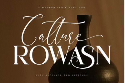 Calture Rowasn Font Duo