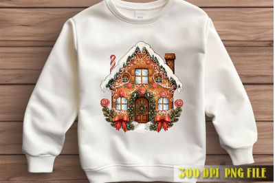 Gingerbread House Holiday Spirit