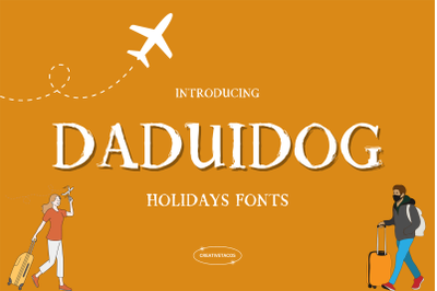 Daduidog Holiday Font