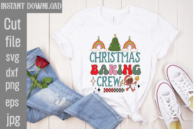 Christmas Baking Crew&2C;Retro Christmas Bundle&2C; Christmas Sublimation Bu