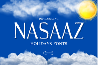 Nasaaz Holidays Font