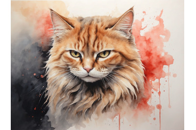 cat_Watercolor_Art