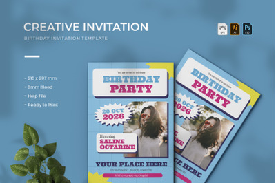Creative - Birthday Invitation