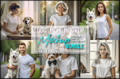41/Dog Mom Mockup Bundle/Etsy Best Selling