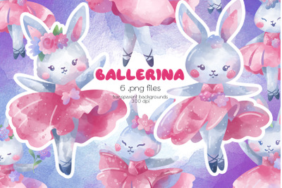 Ballerina Clipart - PNG Files