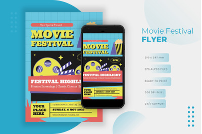 Movie Festival - Flyer