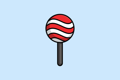 lollipop logo vector template logo design
