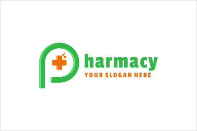 pharmacy vector template logo design