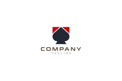 spades logo vector template logo design