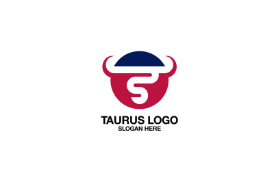 taurus vector template logo design