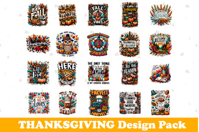 Thanksgiving Design Bundle Pack