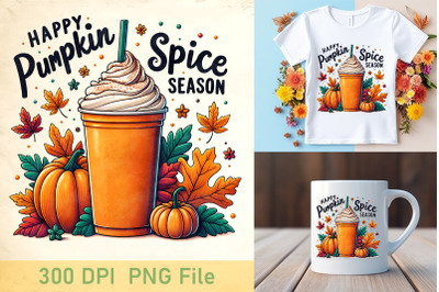 Happy Pumpkin Spice Season Art
