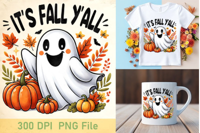 It&#039;s Fall Y&#039;all Cute Ghost