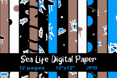 Under the Sea Digital Paper Pack
