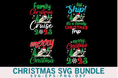 Christmas cruise SVG Bundle, Xmas Cruise Svg, Cruise 2023 shirt