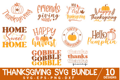 Thanksgiving SVG Bundle, Thanksgiving SVG shirt, Thanksgiving Cut File