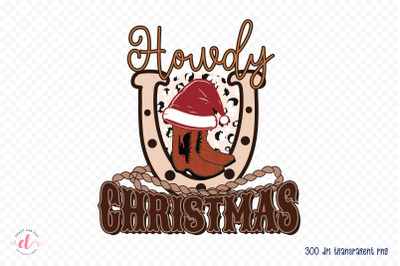 Howdy Christmas PNG Sublimation