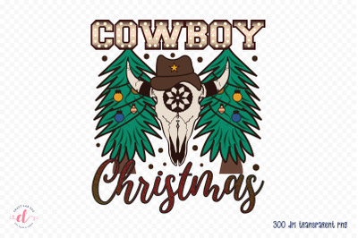 Western Christmas Sublimation - Cowboy Christmas