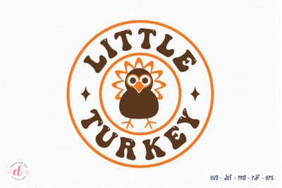 Little Turkey SVG Cut File