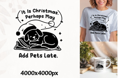 Purrfect Christmas Add Pets