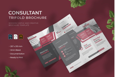 Consultant - Trifold Brochure