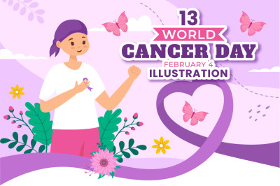 13 World Cancer Day Illustration