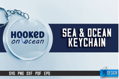 Sea &amp; Ocean Keychain SVG | Summer SVG Quotes | SVG File