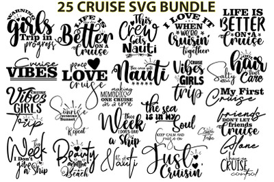 Cruise SVG Bundle, svg bundle