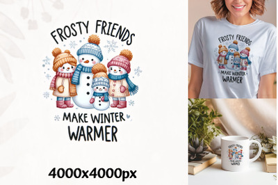 Frosty Friends Winter Warmer