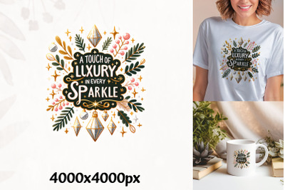 Luxury Sparkle Christmas Glam