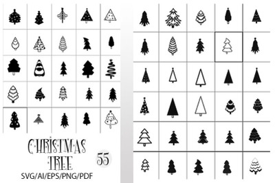 Christmas Tree, SVG Bundle , Christmas, Tree, ornament