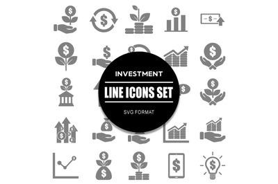 Investment Icon Set