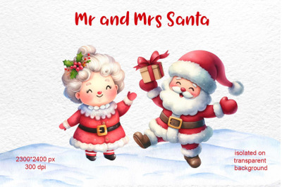 Mr Mrs Santa Claus