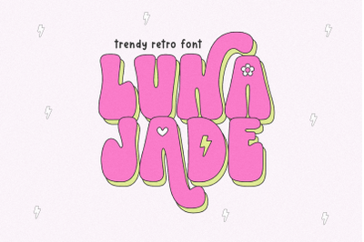 Luna Jade - Retro Swash Font