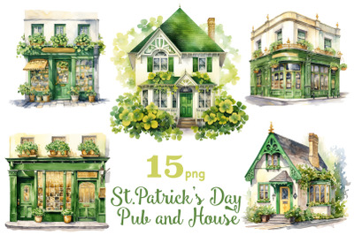 St.Patricks Day Clipart | St.Patricks Day Irish Pub PNG