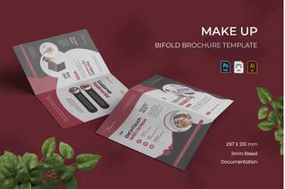 Make Up - Bifold Brochure