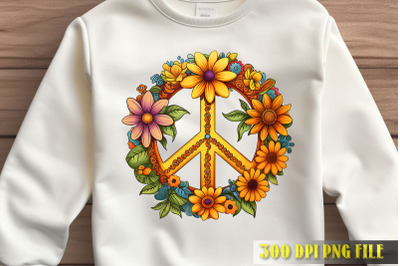 Peace Sign Bloom Harmony